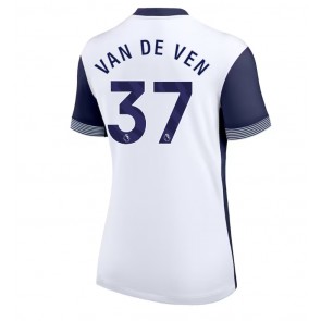 Tottenham Hotspur Micky van de Ven #37 Dámské Domácí Dres 2024-25 Krátký Rukáv